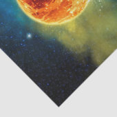 Neues Sonnensystem Seidenpapier (Detail)