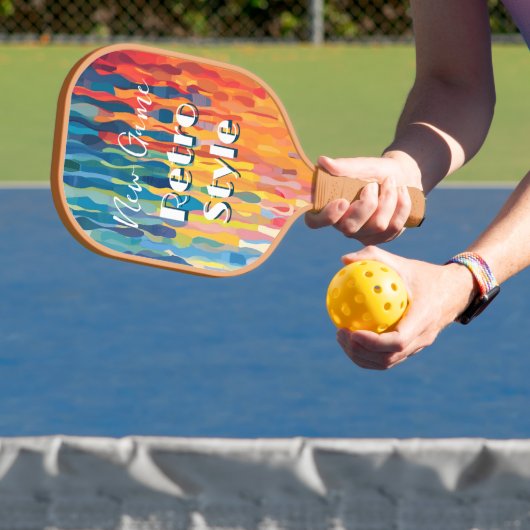 Neues Spiel Retro Stil Funny Pickleball Schläger (InSitu)