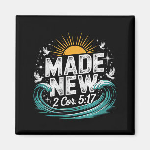 Neues Taufshirt Christliche Shirts für Jugendliche Magnet