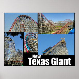 Neues Texas-Riese-Plakat Poster