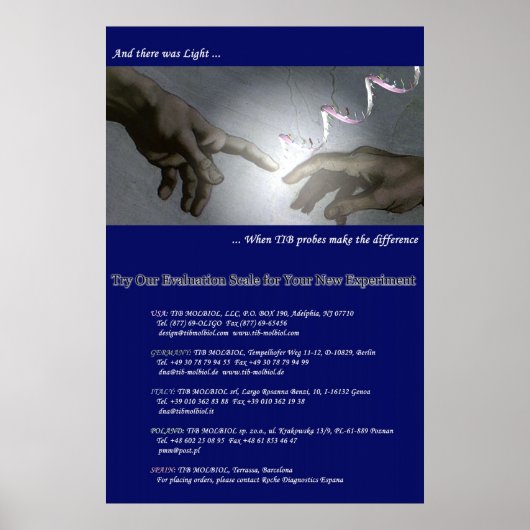 Neues TIB Molbiol Poster (Vorne)