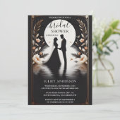 Neues traditionelles Brautparty zur Verlängerung d Einladung (Stehend Vorderseite)