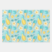 Neues Tropenholzpapier für das Set 3 Geschenkpapier Set (Vorderseite 3)