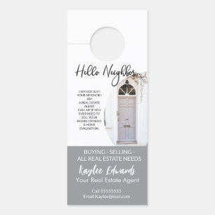 Neues Türhänger für Real Anwesen Agent Türanhänger