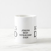 Neues VATER Geschenk Individueller Text BONUS VATE Kaffeetasse (Mittel)