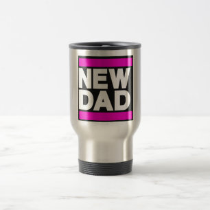 Neues Vater-Rosa Reisebecher