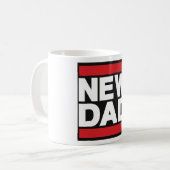 Neues Vater-Rot Kaffeetasse (Vorderseite Links)