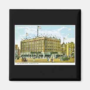 Neues Vendome Hotel, Evansville, Inidana Magnet