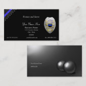 Neues vollständig anpassbares Abzeichen Visitenkarte (Vorne/Hinten)