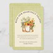 Neues vom Brautparty des Marktes dank Karte (Vorne/Hinten)