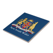 Neues Wales-Wales-Wappen Fliese (Seite)