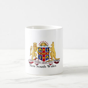 Neues Wales-Wales-Wappen Kaffeetasse