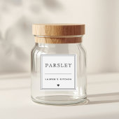Neues Waterproof Kitchen Spice Jar Label
