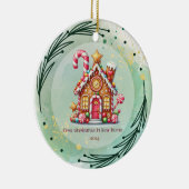 Neues Weihnachts-Zuhause Zitat Ornament (Rechts)