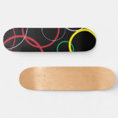 Neues Wellenfarbskateboard Skateboard (Horizontal)