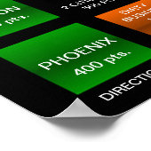 NEUES WORLD-BOARD-SPIEL (U.S. EDITION) POSTER (Ecke)