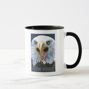 Neues YorkEagle herauf nahes Tasse