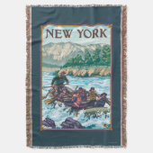 Neues YorkRiver, das Szene flößt Decke (Vorderseite Vertikal)