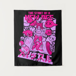 Neues Zeitalter Wandteppich