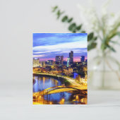 Neues Zentrum von Vilnius Postkarte (Stehend Vorderseite)