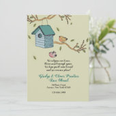 Neues Zuhause bewegte Mitteilung Einladung (Stehend Vorderseite)