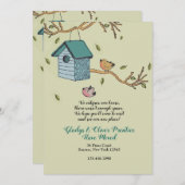 Neues Zuhause bewegte Mitteilung Einladung (Vorne/Hinten)