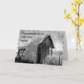 Neues Zuhause des alten Shack Karte (Gelbe Blume)