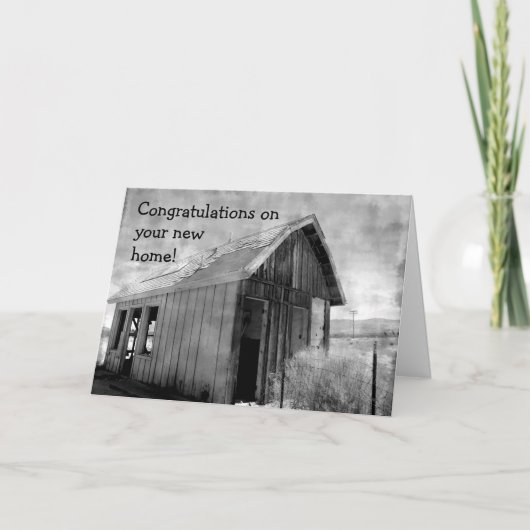 Neues Zuhause des alten Shack Karte (Vorderseite)