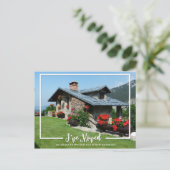 Neues Zuhause-Foto, das ich verschoben habe Ankündigungspostkarte (Stehend Vorderseite)