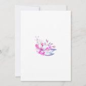 Neues Zuhause-Foto Wir haben Brush-Script-Overlay Ankündigung (Rückseite)