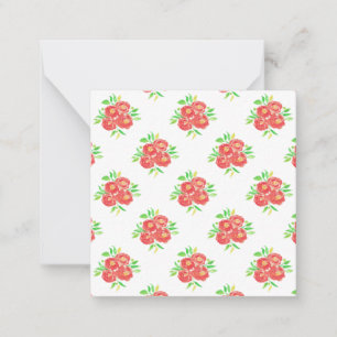 Neues Zuhause-Geschenk Lila Blumenkissen Mitteilungskarte