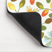 Neues Zuhause-Geschenk | Vintages Blumenmuster Mousepad (Ecke)
