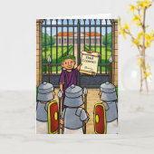 Neues Zuhause, große Pläne – Lustiges neues Zuhaus Karte (Gelbe Blume)