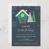 Neues Zuhause Holidays Virtual Housewarming Party Einladung (Vorderseite)