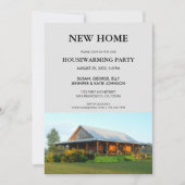 Neues Zuhause House Erwärmung Party Foto Einladung (Vorderseite)