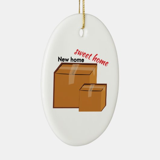 Neues Zuhause Keramikornament (Rechts)