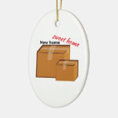 Neues Zuhause Keramikornament (Links)