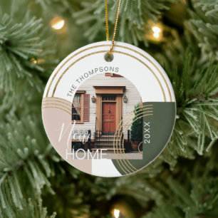 Neues Zuhause Modern Geometric Arch Foto Keramik Ornament