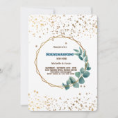 Neues Zuhause Modernes Herbsthaus Party im Herbst Einladung (Vorderseite)