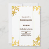 Neues Zuhause Modernes Herbsthaus Party im Herbst Einladung (Vorderseite)