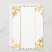 Neues Zuhause Modernes Herbsthaus Party im Herbst Einladung (Rückseite)