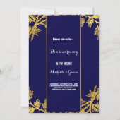 Neues Zuhause Modernes Herbsthaus Party im Herbst Einladung (Vorderseite)