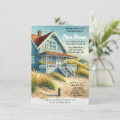 Neues Zuhause Open House / Housewärming Party Einl Einladung (Stehend Vorderseite)