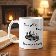 Neues Zuhause Umzug in ein neues Haus Familienname