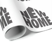 Neues Zuhause-Verpackungs-Papier Geschenkpapier (Rolleneckpunkt)