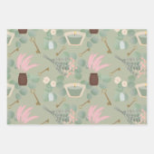 Neues Zuhause Wrapping Paper Flat Sheet Set 3 Geschenkpapier Set (Vorderseite 2)