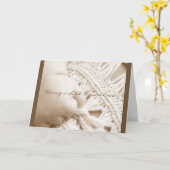 Neues zweites Baby Karte (Gelbe Blume)