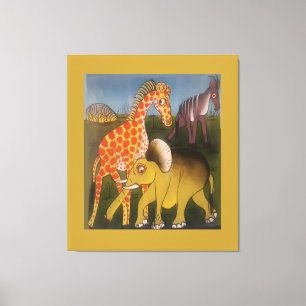 Neueste afrikanische Elefant Leinwanddruck