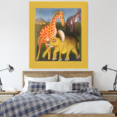 Neueste afrikanische Elefant Leinwanddruck (Insitu (Schlafzimmer))