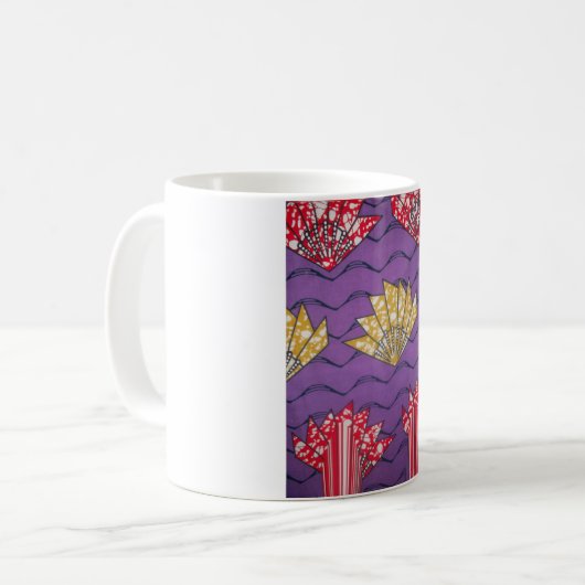 Neueste afrikanische Mode Kaffeetasse (Vorderseite Links)